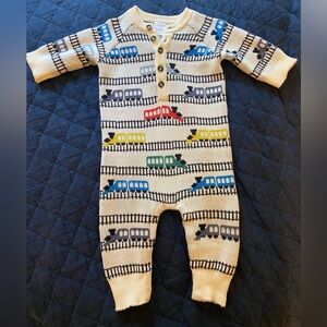 NWOT 6-12mo Hanna Andersson Baby Romper